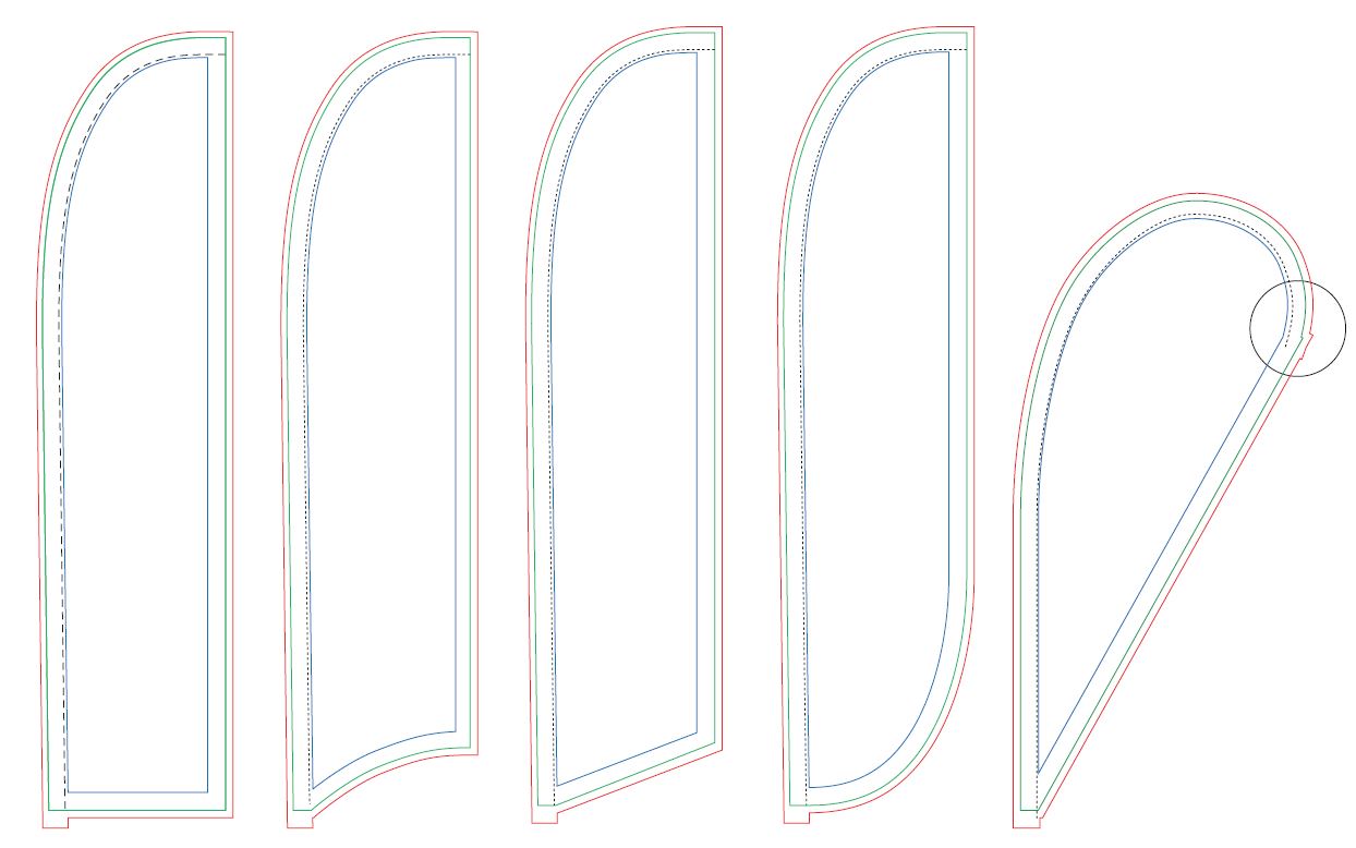 BF-XL Beachflag rantalippu XL