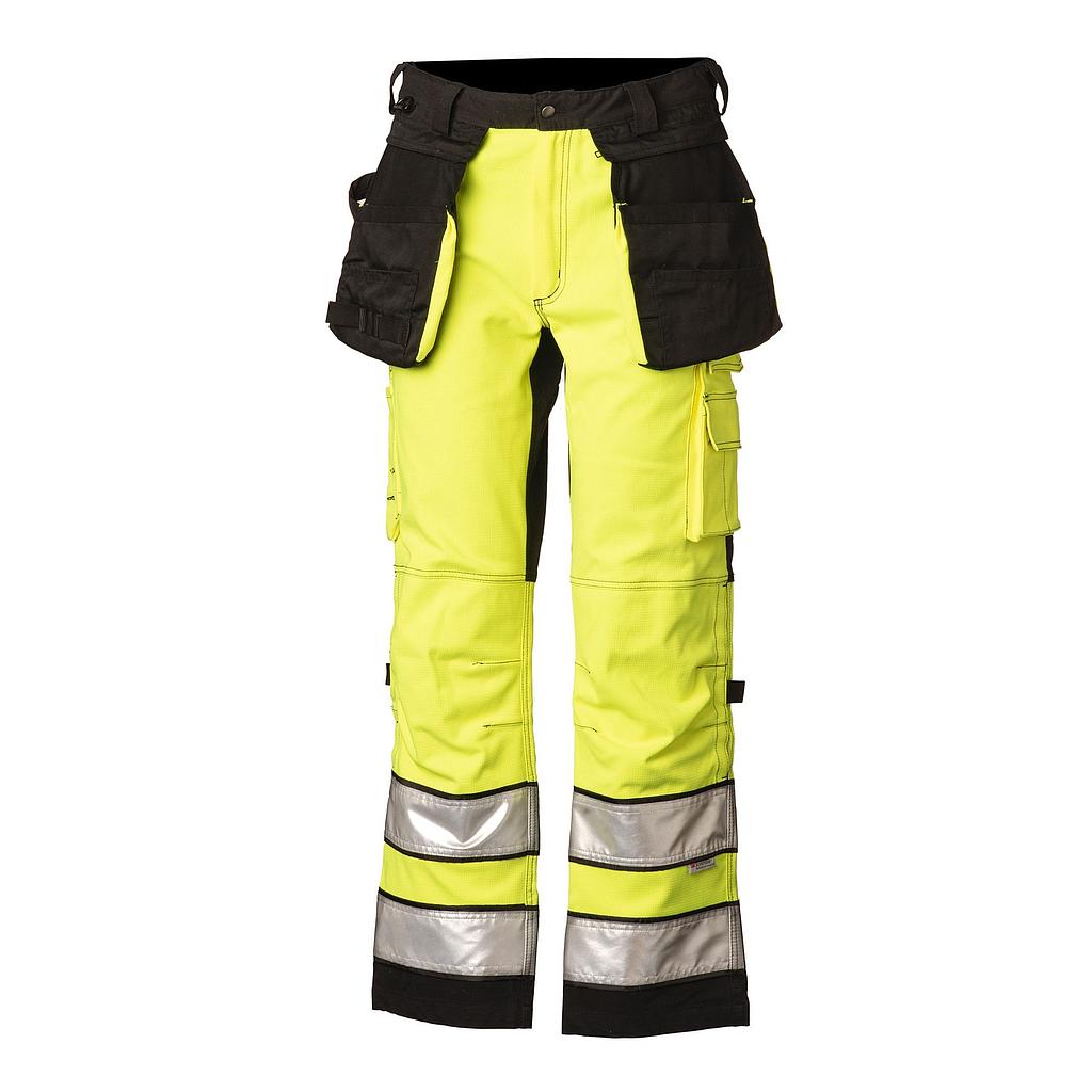 4352 Priha Hi-Vis STRETCH riipputaskuhousut LK 2
