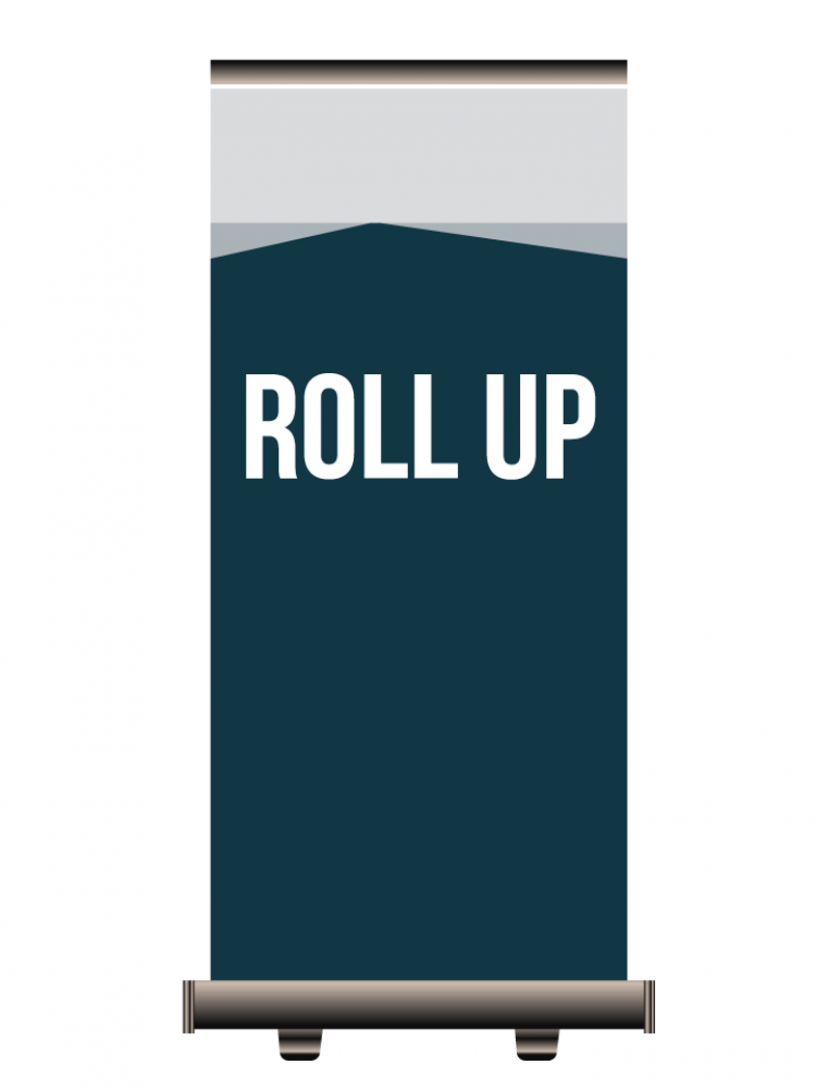 Roll up 85 x 200 cm kantokassissa